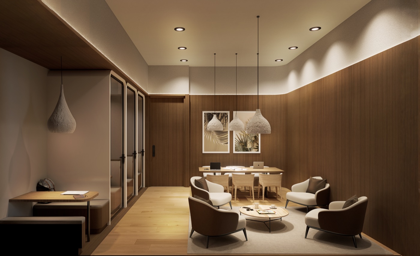 Salón Aura, espacio de coworking